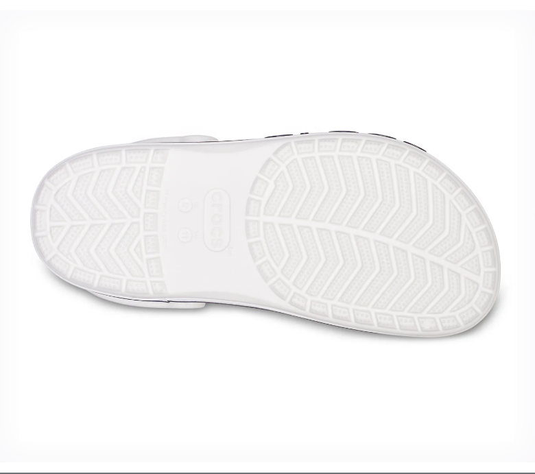 CROCS Bayaband Casual Sandal (White Navy)