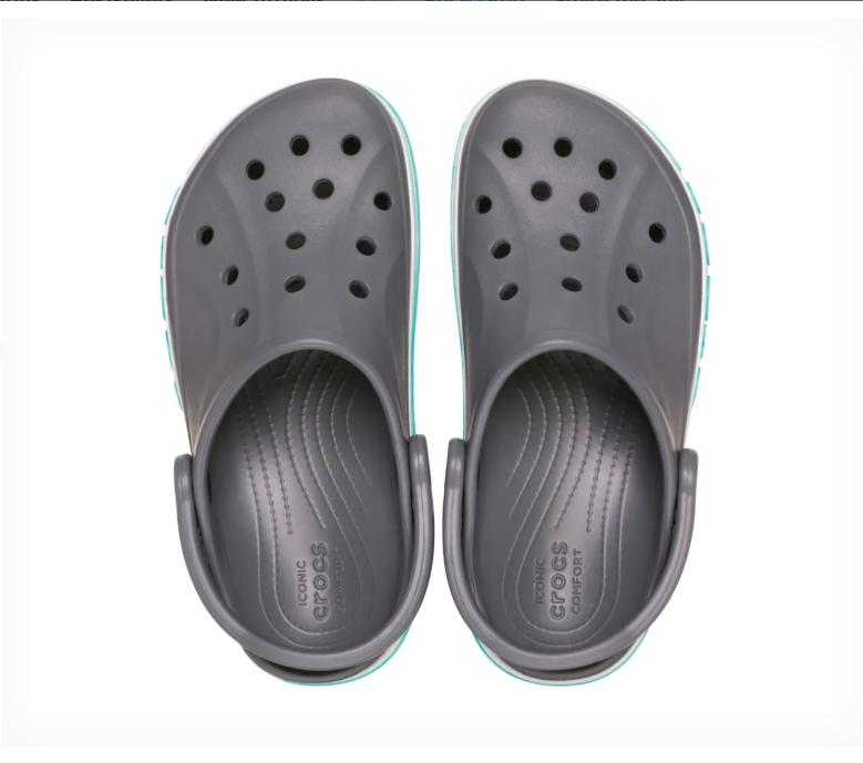 CROCS Bayaband Casual Sandal (Charcoal Multi)