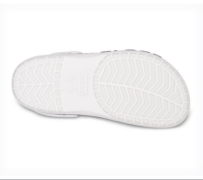 CROCS Bayaband Casual Sandal (White Navy)