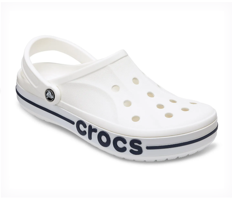 CROCS Bayaband Casual Sandal (White Navy)
