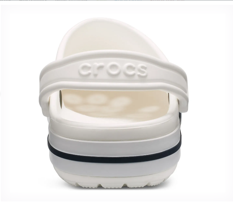 CROCS Bayaband Casual Sandal (White Navy)